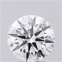Lab Grown Diamond 2.54 Carats, Round with Ideal Cut, D Color, IF Clarity and Certified by IGI