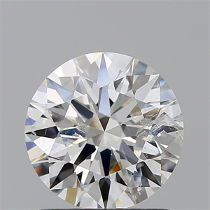 Foto Diamante Natural 1.24 quilates, Redondo , Color H, claridad I1 y certificado GIA de