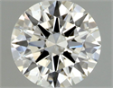 Diamante Natural 0.57 quilates, Redondo , Color I, claridad VVS1 y certificado GIA