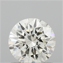 Natural Diamond 0.71 Carats, Round with Excellent Cut, K Color, VVS1 Clarity and Certified by IGI