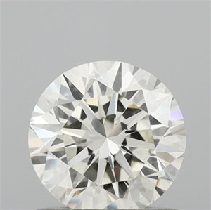 Picture of Natural Diamond 0.71 Carats, Round with Excellent Cut, K Color, VVS1 Clarity and Certified by IGI