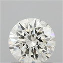 Natural Diamond 0.71 Carats, Round with Excellent Cut, K Color, VVS1 Clarity and Certified by IGI
