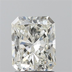 Picture of Natural Diamond 1.50 Carats, Radiant with  Cut, I Color, SI2 Clarity and Certified by GIA