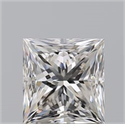 Natural Diamond 2.01 Carats, Princess with  Cut, H Color, VVS2 Clarity and Certified by GIA