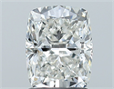Natural Diamond 1.51 Carats, Cushion with  Cut, I Color, VS1 Clarity and Certified by GIA