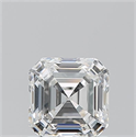 Diamante Natural 1.01 quilates, Asscher , Color G, claridad SI1 y certificado GIA
