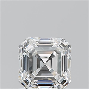 Foto Diamante Natural 1.01 quilates, Asscher , Color G, claridad SI1 y certificado GIA de