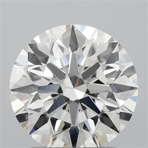 Picture of Lab Grown Diamond 1.41 Carats, Round with Ideal Cut, G Color, VS1 Clarity and Certified by IGI