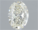 Diamante Natural 0.80 quilates, Ovalado , Color K, claridad VVS2 y certificado GIA