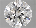 Natural Diamond 2.50 Carats, Round with Excellent Cut, E Color, VVS2 Clarity and Certified by GIA