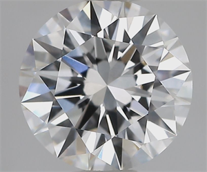 Picture of Lab Grown Diamond 1.52 Carats, Round with Excellent Cut, D Color, VVS2 Clarity and Certified by IGI