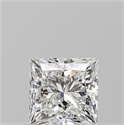 Diamante Natural 0.80 quilates, Princesa , Color G, claridad SI2 y certificado GIA