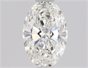 Diamante Natural 0.50 quilates, Ovalado , Color G, claridad VVS1 y certificado GIA