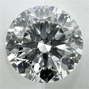 Picture of Natural Diamond 3.08 Carats, Round with Excellent Cut, E Color, SI1 Clarity and Certified by GIA