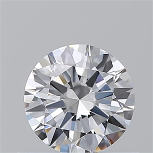 Foto Diamante Natural 0.50 quilates, Redondo , Color D, claridad IF y certificado GIA de