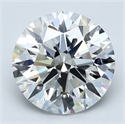 Diamante Natural 4.50 quilates, Redondo , Color G, claridad VS1 y certificado GIA