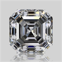 Natural Diamond 1.52 Carats, Asscher with  Cut, H Color, VVS2 Clarity and Certified by GIA