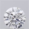 Lab Grown Diamond 0.95 Carats, Round with Ideal Cut, D Color, VVS2 Clarity and Certified by IGI