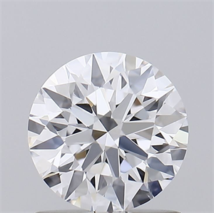 Picture of Lab Grown Diamond 0.95 Carats, Round with Ideal Cut, D Color, VVS2 Clarity and Certified by IGI