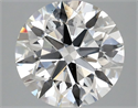 Del inventario de diamantes de laboratorio, 3.00 quilates, Redondo , Color E, claridad SI1 y certificado IGI