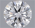 Del inventario de diamantes de laboratorio, 0.70 quilates, Redondo , Color D, claridad VVS2 y certificado IGI