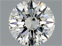 Natural Diamond 1.00 Carats, Round with Excellent Cut, I Color, SI2 Clarity and Certified by GIA
