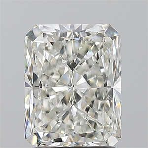 Picture of Natural Diamond 2.01 Carats, Radiant with  Cut, I Color, VS2 Clarity and Certified by GIA