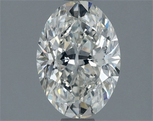 Picture of Natural Diamond 1.40 Carats, Oval with  Cut, H Color, SI1 Clarity and Certified by IGI