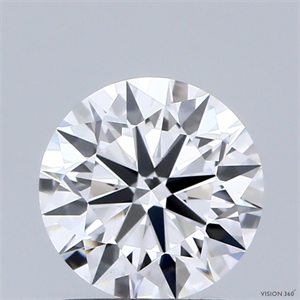 Picture of Lab Grown Diamond 1.05 Carats, Round with Ideal Cut, E Color, VS1 Clarity and Certified by IGI
