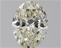 Diamante Natural 1.20 quilates, Ovalado , Color J, claridad VVS2 y certificado GIA