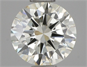 Natural Diamond 0.71 Carats, Round with Excellent Cut, K Color, VVS1 Clarity and Certified by IGI