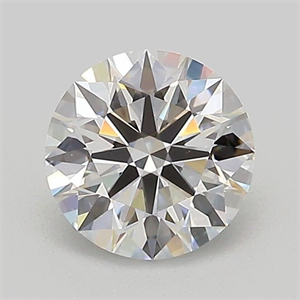 Picture of Lab Grown Diamond 1.04 Carats, Round with Ideal Cut, E Color, VVS2 Clarity and Certified by IGI