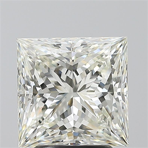 Foto Diamante Natural 3.03 quilates, Princesa , Color K, claridad VVS1 y certificado GIA de