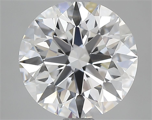 Picture of Natural Diamond 2.50 Carats, Round with Excellent Cut, E Color, VS1 Clarity and Certified by GIA