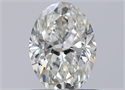 Diamante Natural 0.71 quilates, Ovalado , Color I, claridad VVS2 y certificado GIA
