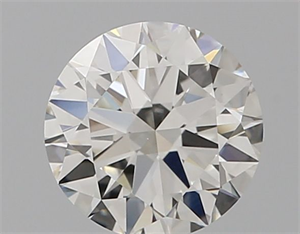 Picture of Natural Diamond 0.50 Carats, Round with Excellent Cut, G Color, VVS2 Clarity and Certified by IGI