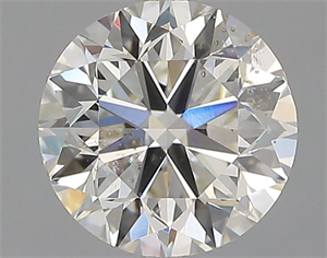 Picture of Natural Diamond 1.00 Carats, Round with Very Good Cut, I Color, SI2 Clarity and Certified by GIA