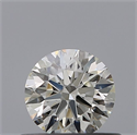 Diamante Natural 0.46 quilates, Redondo , Color I, claridad IF y certificado IGI