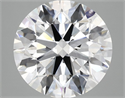 Lab Grown Diamond 5.03 Carats, Round with Excellent Cut, E Color, VVS2 Clarity and Certified by IGI