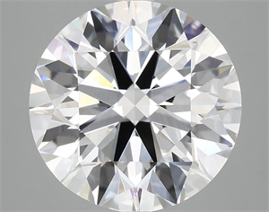 Picture of Lab Grown Diamond 5.03 Carats, Round with Excellent Cut, E Color, VVS2 Clarity and Certified by IGI