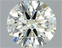 Natural Diamond 1.01 Carats, Round with Excellent Cut, L Color, VVS1 Clarity and Certified by GIA