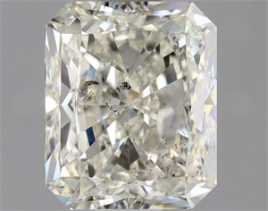 Picture of Natural Diamond 1.01 Carats, Radiant with  Cut, J Color, SI2 Clarity and Certified by GIA