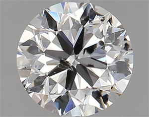 Foto Diamante Natural 0.91 quilates, Redondo , Color G, claridad SI2 y certificado HRD de