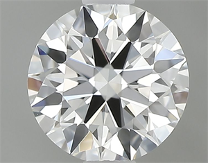Foto Diamante Natural 0.71 quilates, Redondo , Color F, claridad IF y certificado GIA de