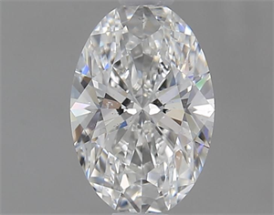 Picture of Natural Diamond 0.71 Carats, Oval with  Cut, E Color, SI1 Clarity and Certified by GIA