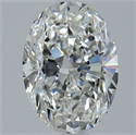 Natural Diamond 2.01 Carats, Oval with  Cut, H Color, VS2 Clarity and Certified by GIA