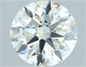 Natural Diamond 3.51 Carats, Round with Excellent Cut, I Color, SI1 Clarity and Certified by IGI