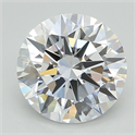 Del inventario de diamantes de laboratorio, 3.03 quilates, Redondo , Color D, claridad IF y certificado GIA