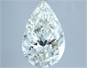 Natural Diamond 5.03 Carats, Pear with  Cut, H Color, VS2 Clarity and Certified by IGI