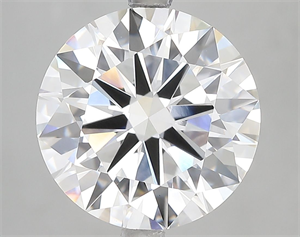 Picture of Lab Grown Diamond 5.59 Carats, Round with Ideal Cut, E Color, VVS2 Clarity and Certified by IGI